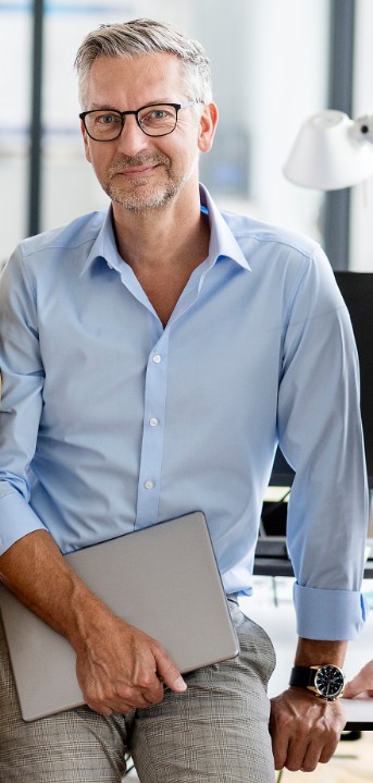 Portrait von Agenturinhaber und Versicherungsfachmann (BWV) Ralph Linster